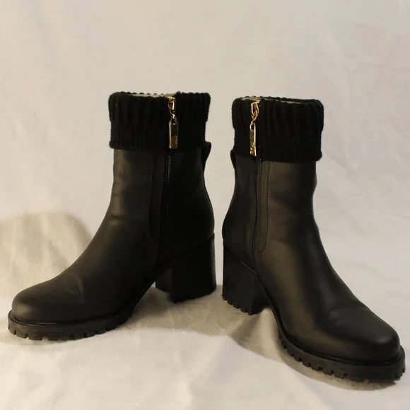 Zodiaque Noir from Minuit Sur Terre - Luxury Vegan Boots - Size 37 - Black - Picture 6 of 9